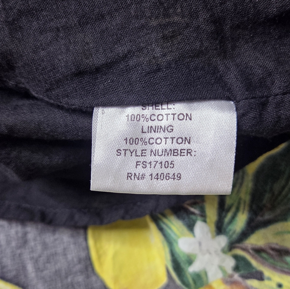 FROCK SHOP Lemon Print Pleated Cotton Skirt XS - Picture 5 of 5